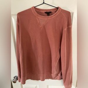 Banana Republic Salmon Coloured Crewneck Sweater
